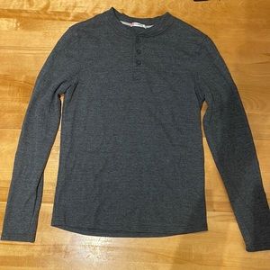 Lightly used - grey H2H medium mens long sleeve shirt